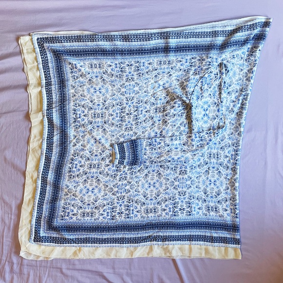 Lucky Brand Asymmetrical Open Front Cardigan Cotton Rayon blend Sz S - Picture 8 of 9